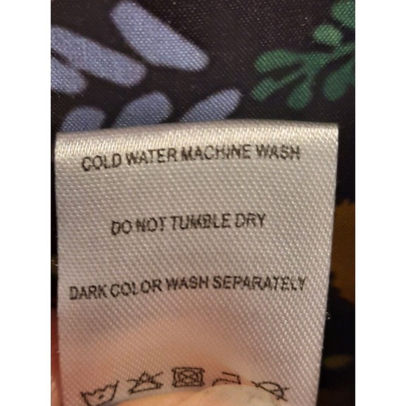 Azalea by Firmiana Women's Brown Floral Flowers Cowlneck Dress Sz. S - Picture 8 of 8